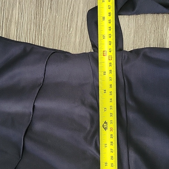 Elegant Navy Blue Dress - Picture 7 of 10